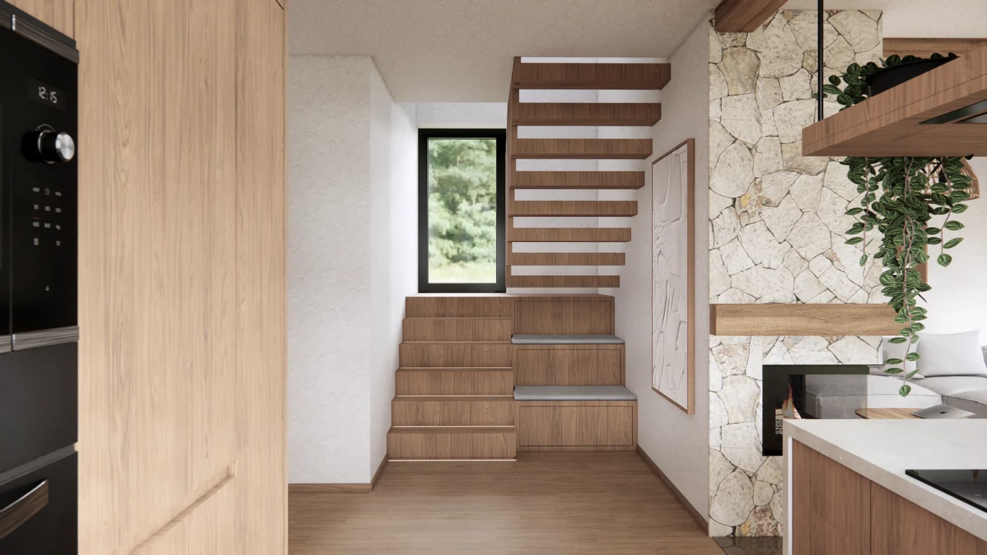 Interior, Family Cottage, Trusalová — 13
