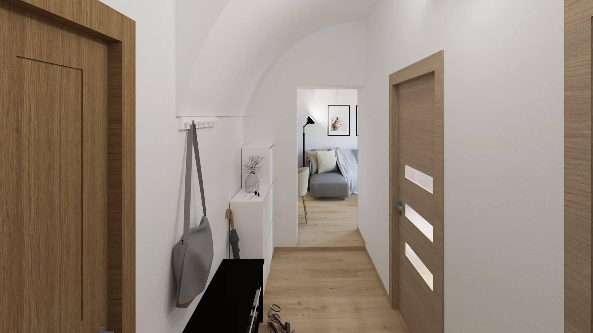 Interior, Apartment Reconstruction, Stará Ľubovňa — 8