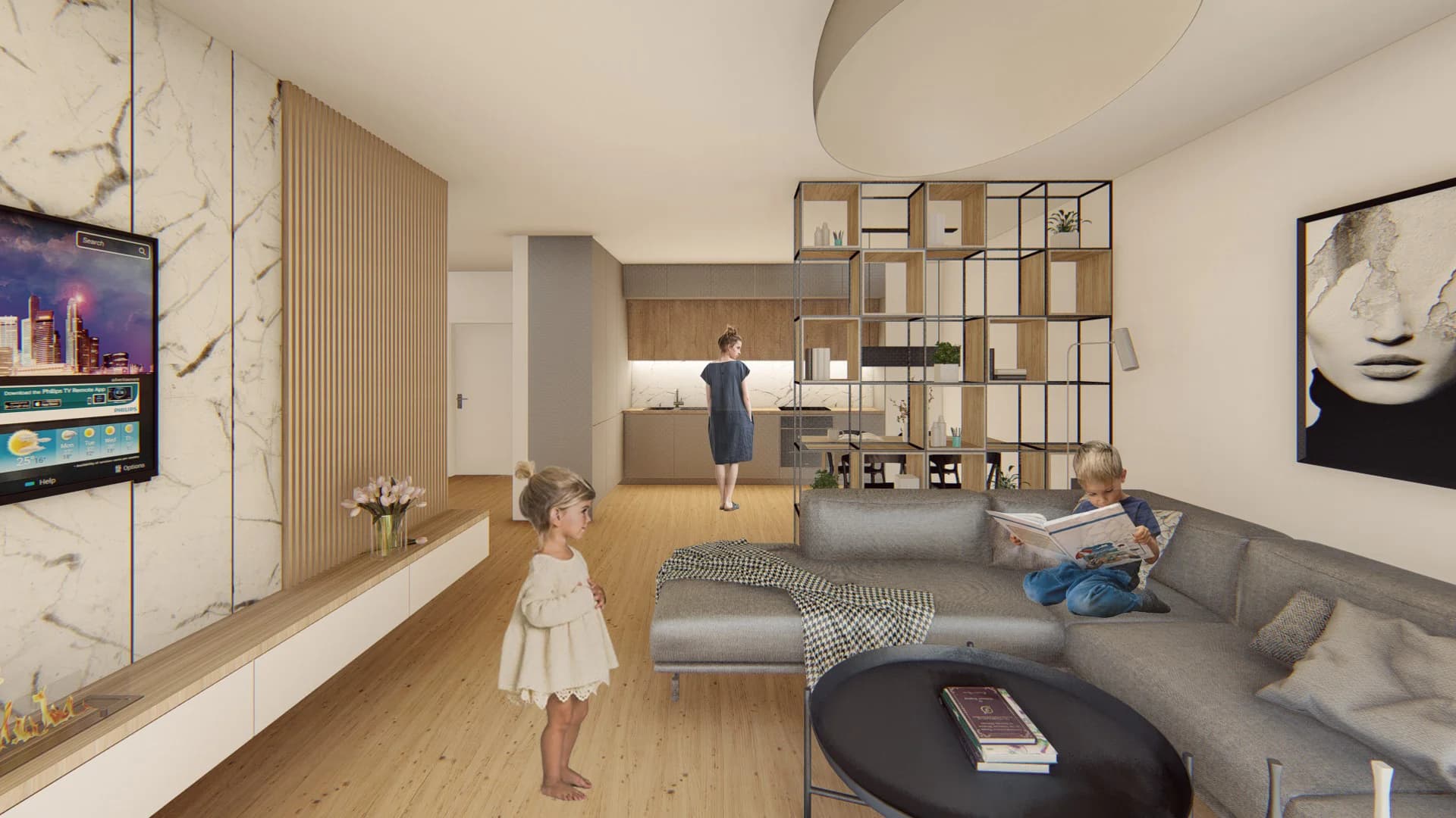 Architectural Study, Apartment Building, Munich — 21