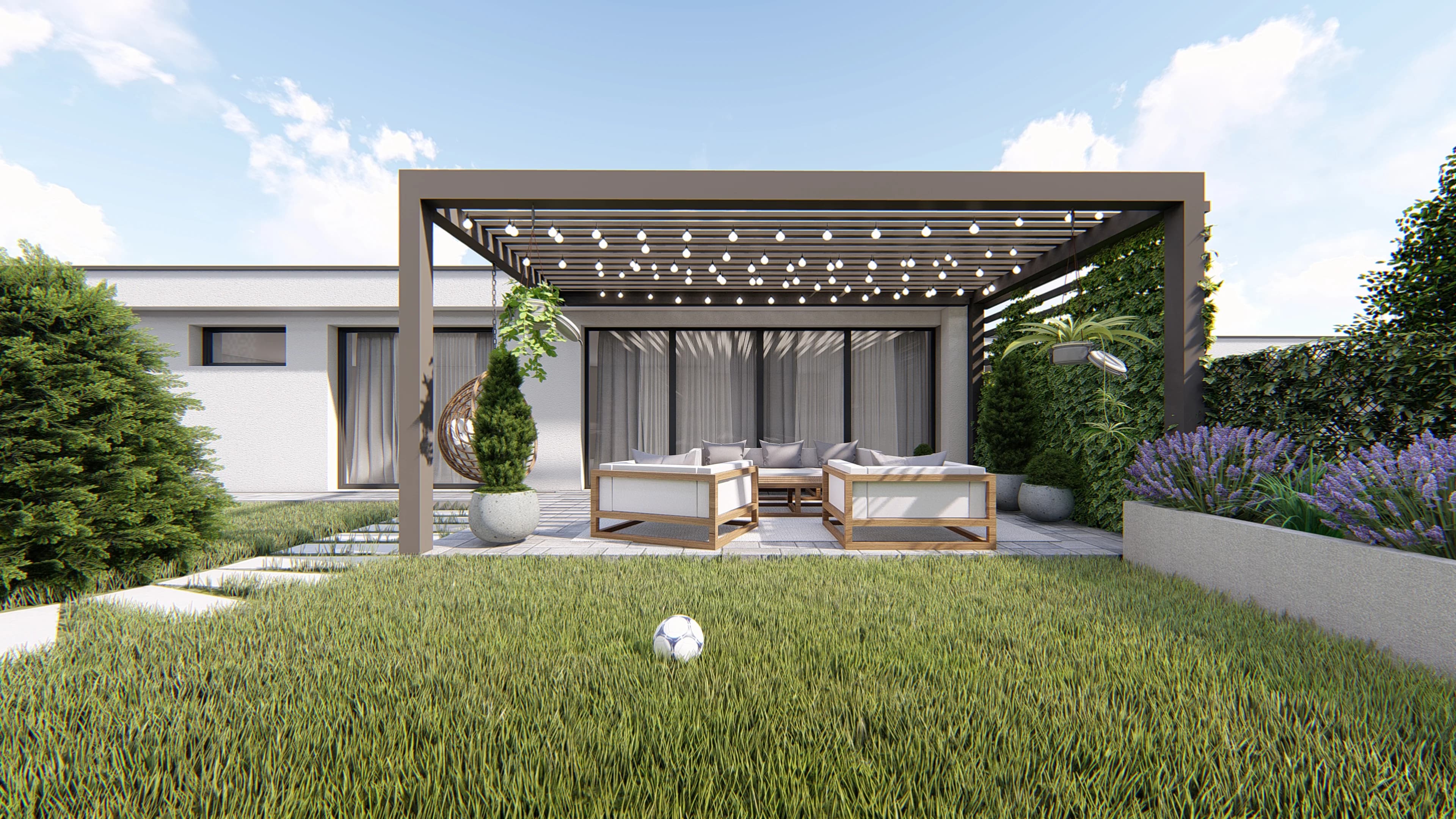 Exterior, Garden with Terrace, Senec — 2