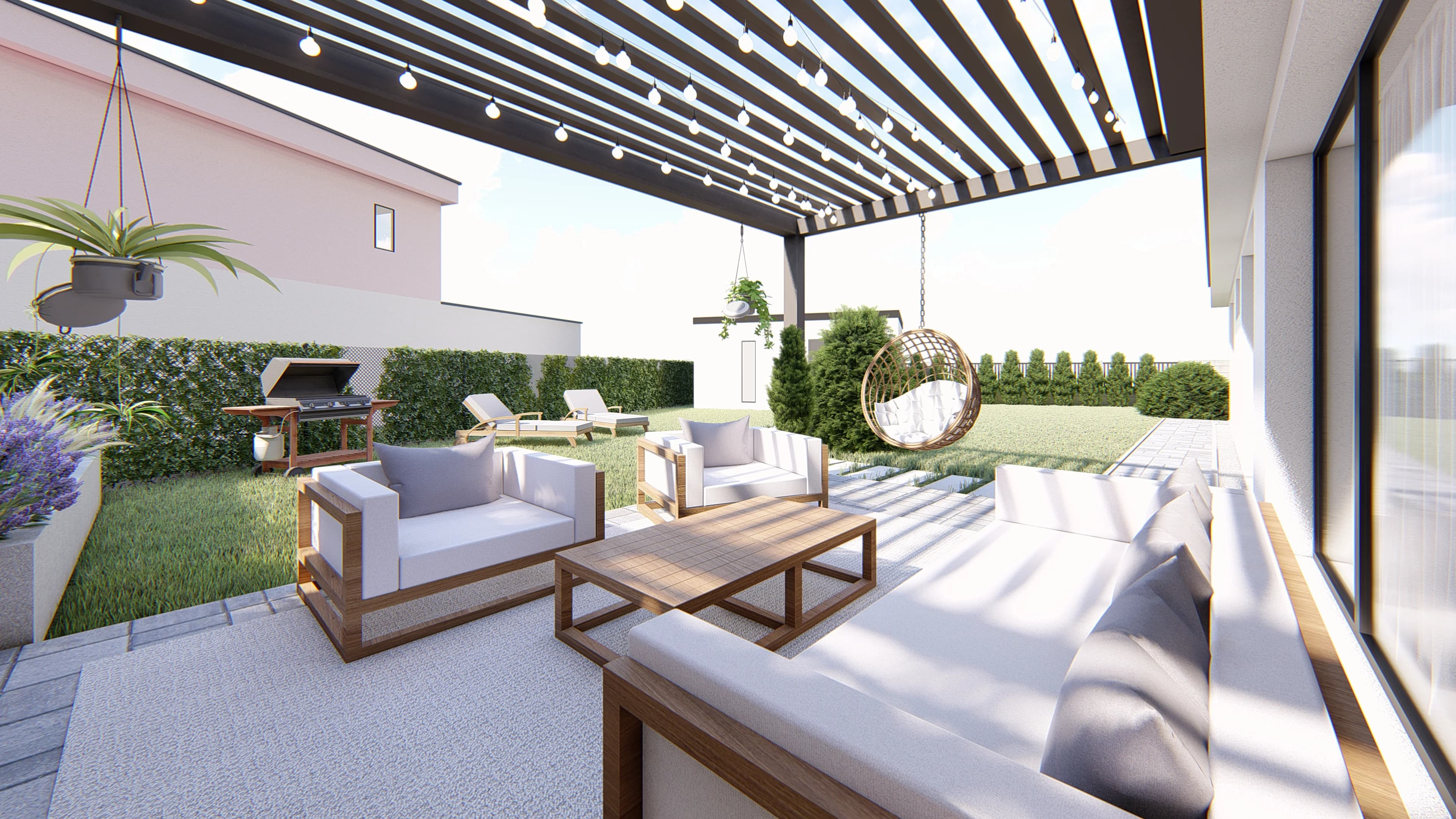 Exterior, Garden with Terrace, Senec — 3