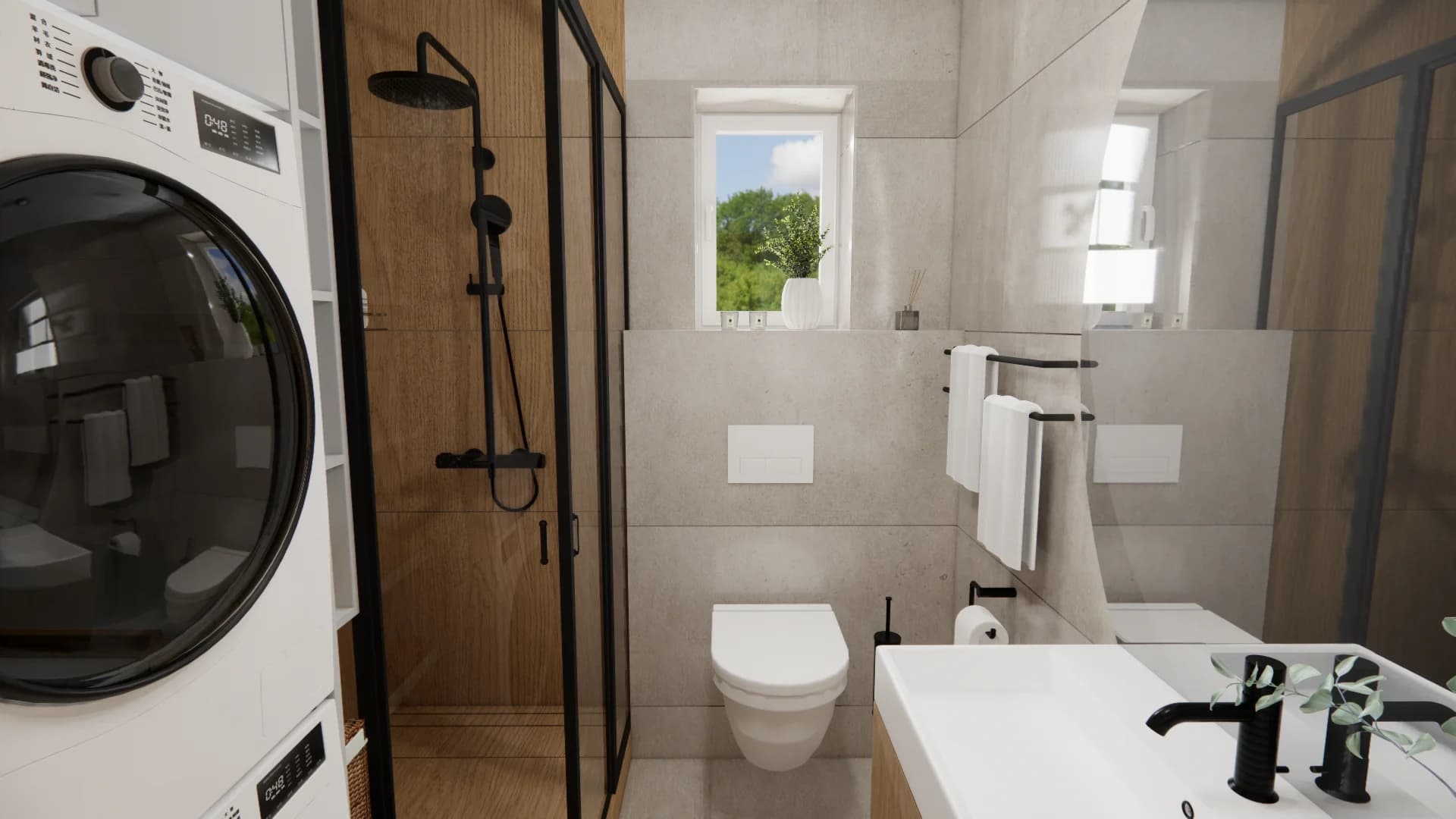 Interior, Living Room and Bathroom, Dlhá nad Oravou — 4