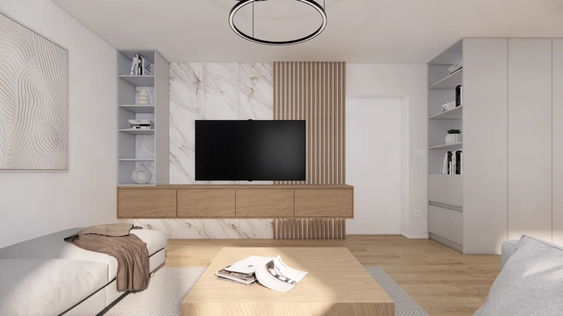 Interior, Living Room and Bathroom, Dlhá nad Oravou — 7