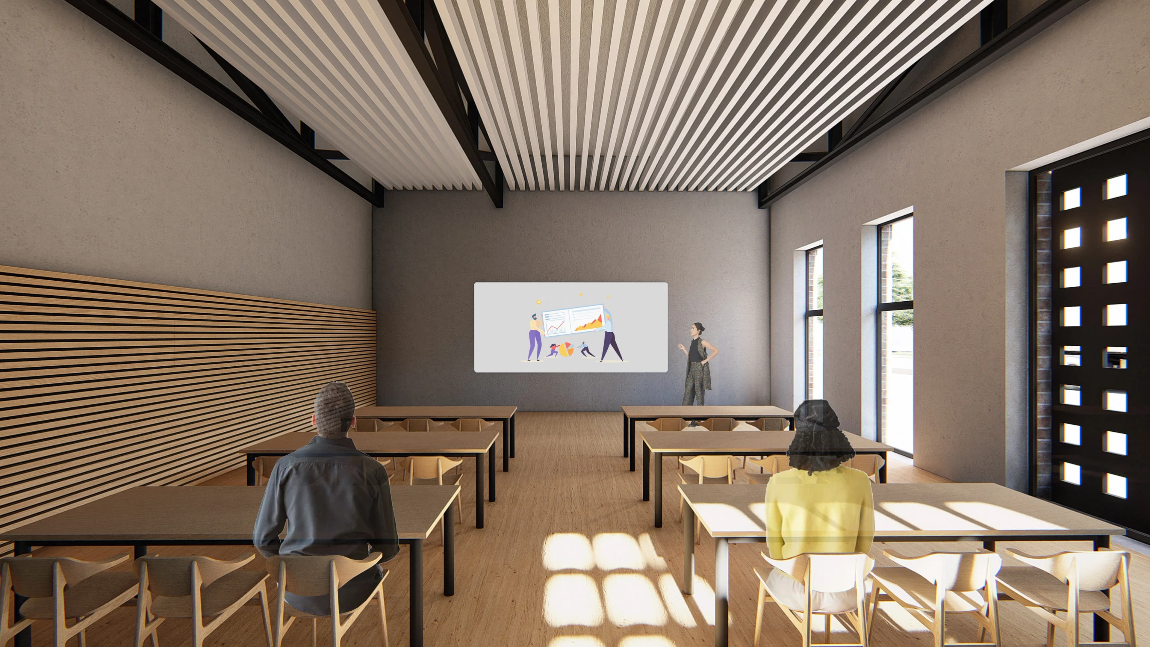 Architectural Study, Cultural Center, Žilina — 10