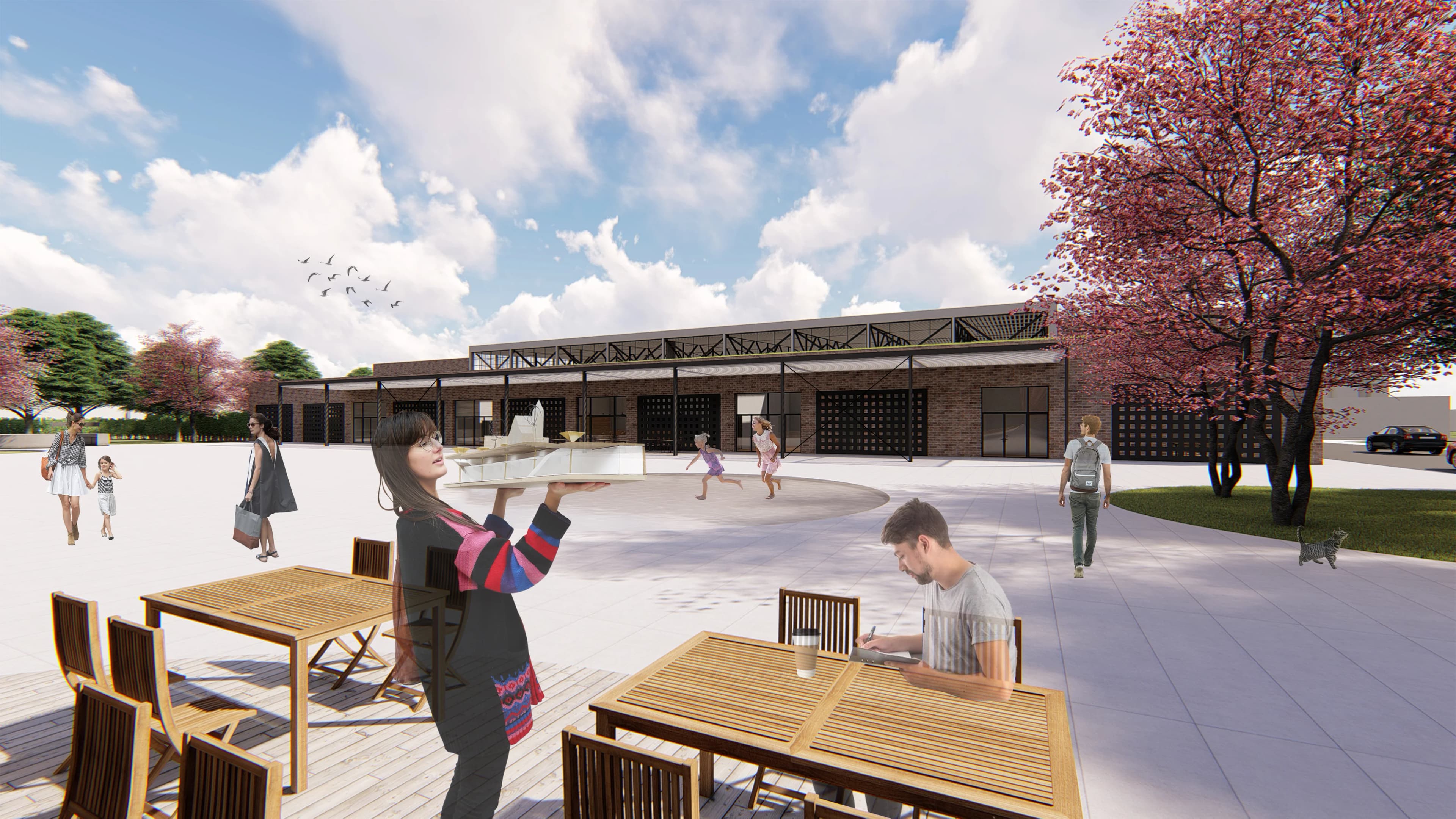 Architectural Study, Cultural Center, Žilina — 11
