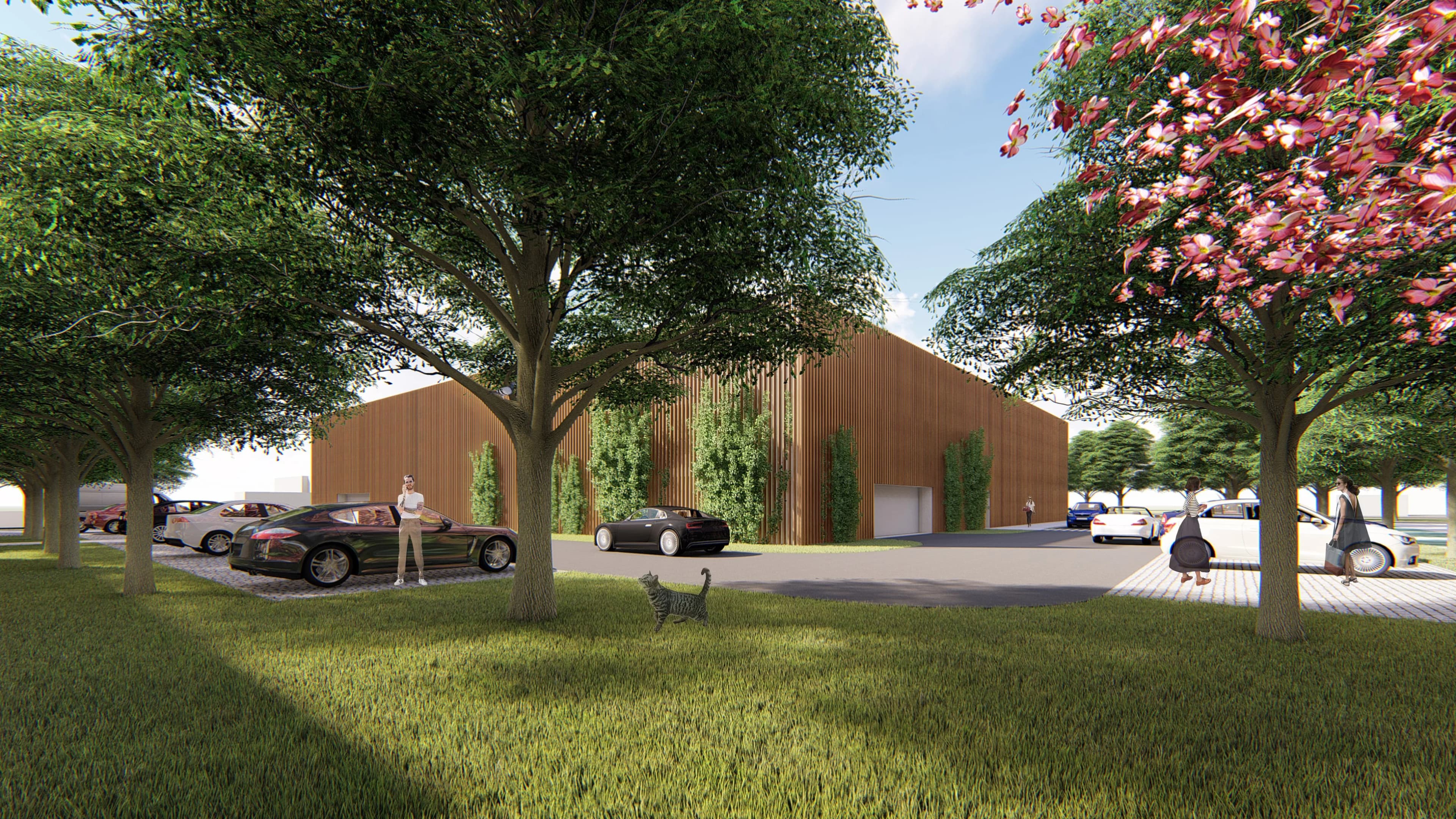 Architectural Study, Cultural Center, Žilina — 17
