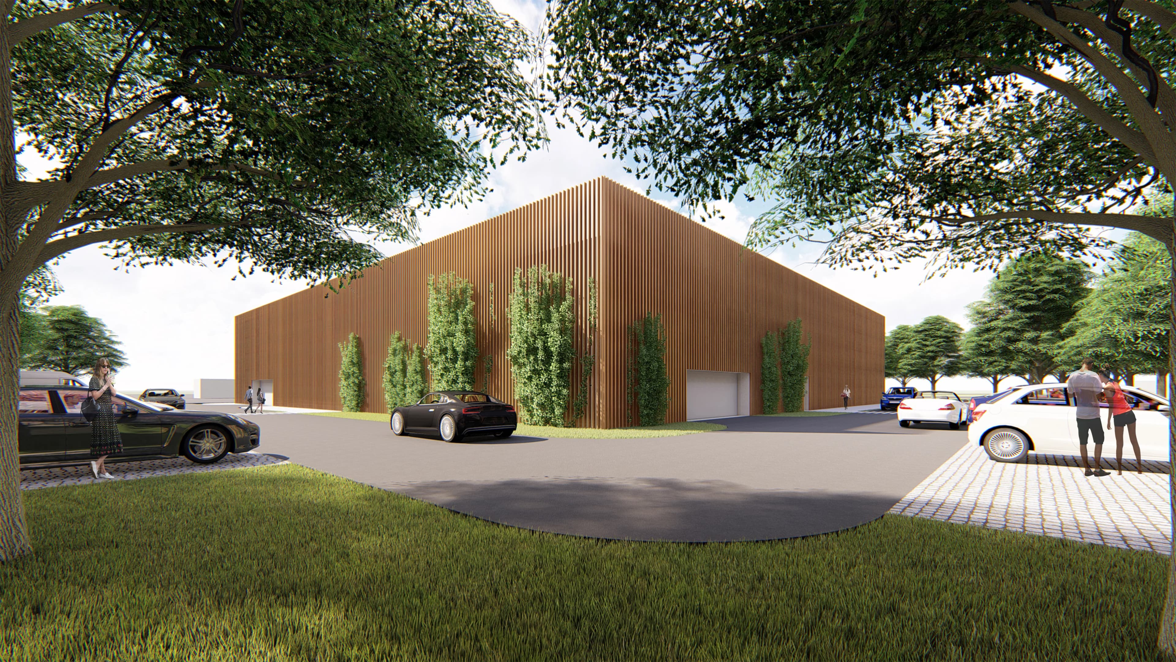 Architectural Study, Cultural Center, Žilina — 18
