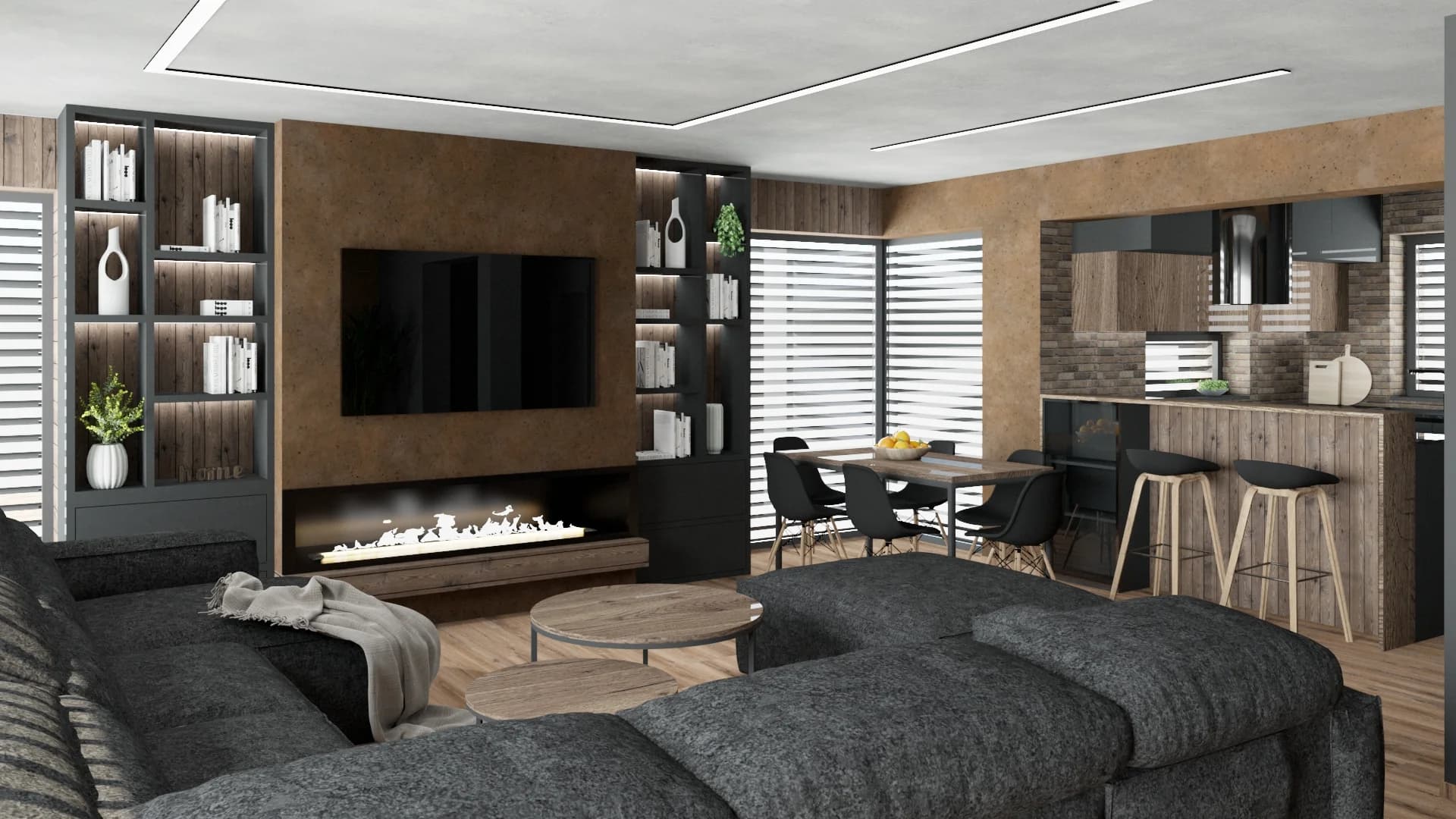 Interior, Family House, Tomčany — 2