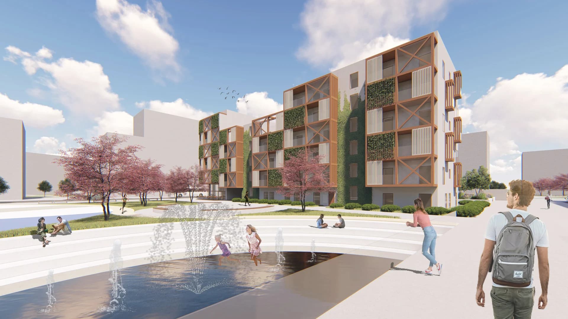 Architectural Study, Apartment Building, Bratislava — 6