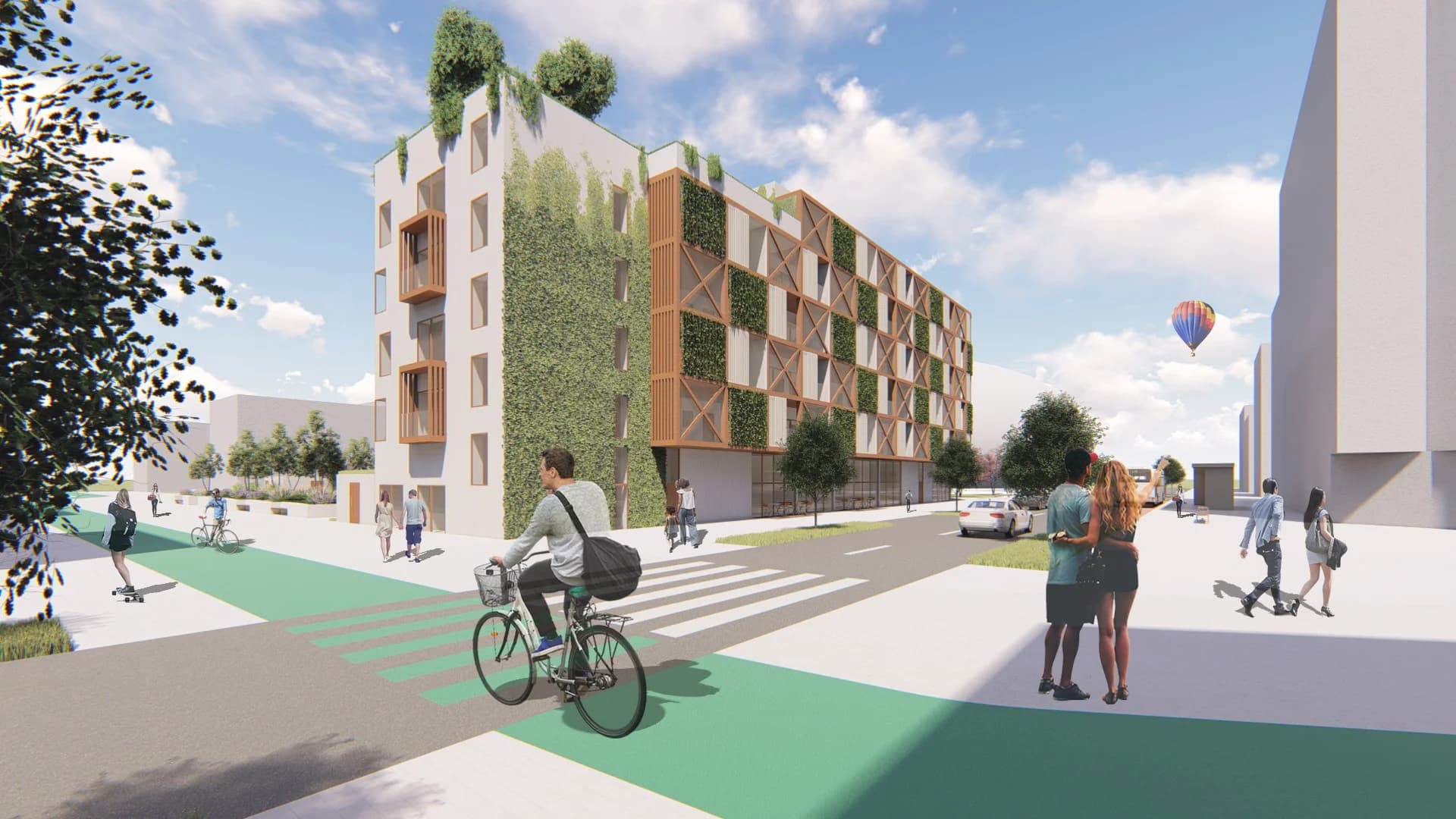 Architectural Study, Apartment Building, Bratislava — 11