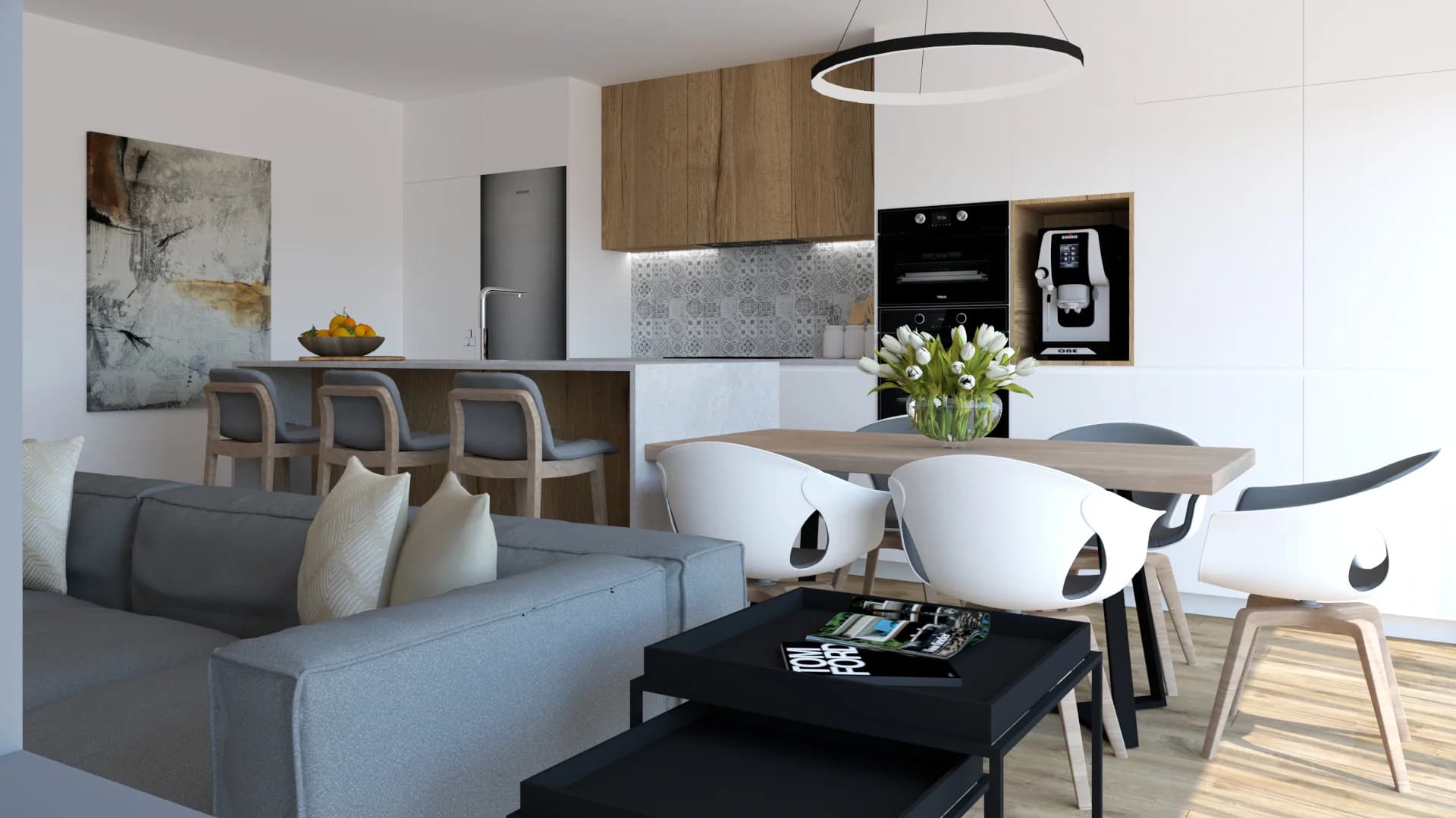 Interior, Family House, Senec