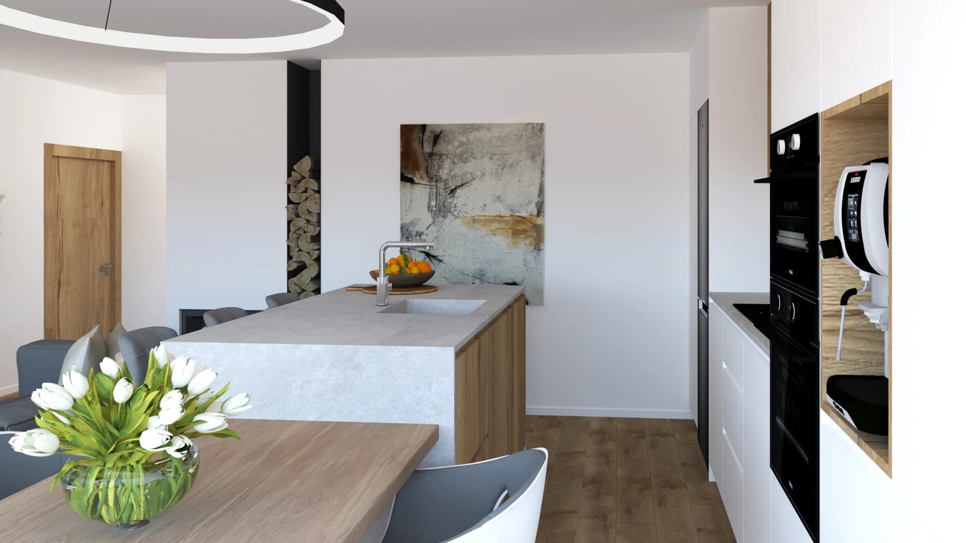 Interior, Family House, Senec — 3